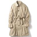 【SALE】 ステンカラーコート(ベルト付き) レディース - セシール