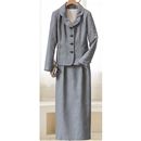 【SALE】 ラメ入りモノトーンスーツ レディース - セシール