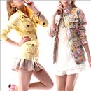 【SALE】 サファリショートコート ANITA ARENBERG レディース