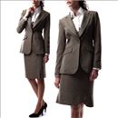 【SALE】 ストレッチスカートスーツセット(ETHIQUE) レディース