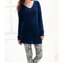 【SALE】 Aラインロングニット レディース