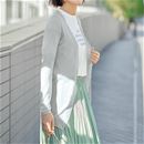 【SALE】 さら軽Vネックロングニットカーディガン レディース
