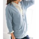 【SALE】 Vネックカーディガン レディース