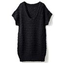【SALE】 バスケット編みニットベスト レディース
