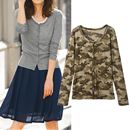 【SALE】 クルーネックカーディガン レディース