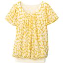 【SALE】 シフォン使いプルオーバー レディース
