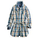 【SALE】 チュニックシャツ(リボンベルト付き) レディース - セシール