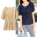 【SALE】 タック使いブラウス レディース - セシール