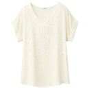 【SALE】 スタッズドットブラウス レディース