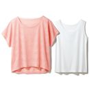 【SALE】 アンサンブル(プルオーバー+タンクトップ) レディース