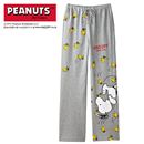 【SALE】 ストレートパンツ(SNOOPY) レディース