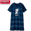 5分袖Tタイプワンピース(SNOOPY) レディース