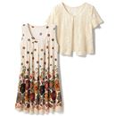 【SALE】 レースボレロ付きチュニック レディース - セシール