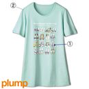ロングTシャツ レディース