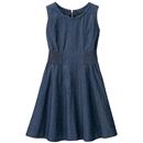 【SALE】 デニムワンピース レディース - セシール