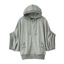 【SALE】 ボリュームスリーブパーカ レディース - セシール