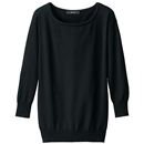 【SALE】 ボートネックニット レディース - セシール