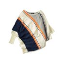 【SALE】 イレギュラーボーダードルマンニット レディース - セシール