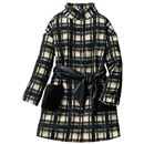 【SALE】 シャギーチェックコート レディース - セシール