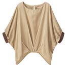 【SALE】 タックドルマンブラウス レディース - セシール