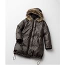 【SALE】 リアルファー付きダウンコート レディース - セシール