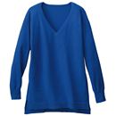 【SALE】 サイドスリット入りチュニックニット レディース - セシール