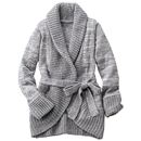 【SALE】 ガウン風ニットカーディガン レディース