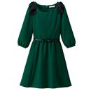 【SALE】 ショルダーリボン使いワンピース レディース - セシール
