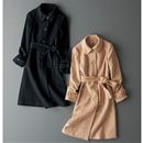 【SALE】 カシミヤ混ロングコート レディース