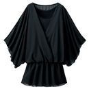 【SALE】 シフォンカシュクールカットソー レディース - セシール