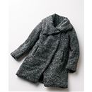 【SALE】 ツイード中綿コート レディース - セシール