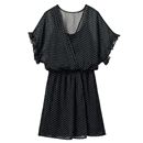 【SALE】 カシュクールプリントワンピース レディース - セシール