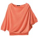 【SALE】 アシメトリー変形ニット レディース - セシール