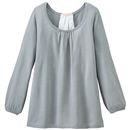 【SALE】 バックレース切り替えニット レディース - セシール