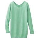 【SALE】 バックポイントチュニックニット レディース