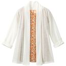 【SALE】 トッパーカーデ&プリントブラウス レディース - セシール