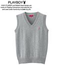 コットンベスト(PLAYBOY bunny) レディース - セシール