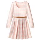【SALE】 カットソーワンピース(ベルト付き) レディース - セシール