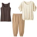 【SALE】 プルオーバー&タンク&サルエルパンツ レディース - セシール
