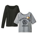 【SALE】 プルオーバー&長袖T(ワッペン付き) レディース