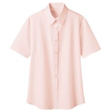 形態安定レギュラーカラーシャツ(半袖)(UVカット・抗菌防臭・洗濯機OK・部屋干しOK)