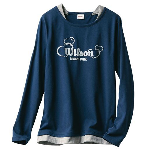 20%OFF【レディース】 長袖Tシャツ(Wilson)