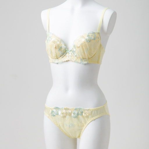 【レディース】 ブラジャー&ショーツペア(ワイヤー入り)