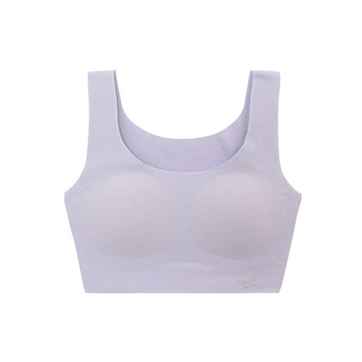 【レディース】 スロギー G028 カップ付きハーフトップ 綿混(トリンプ)