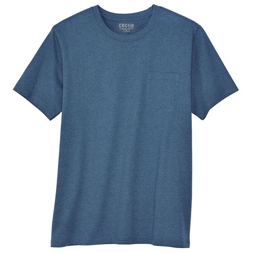 【レディース】 オーガニックコットン100%素材のクルーネックTシャツ(半袖)