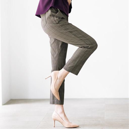 【レディース】 ハイパーストレッチテーパードパンツ