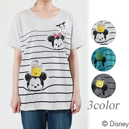 【レディース】 プリントTシャツ