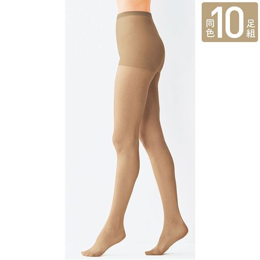 【レディース】 パンティストッキング・10足組