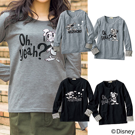 【ティーンズ】 長袖Tシャツ(ディズニー)