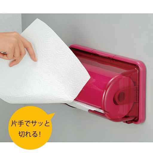 片手でらくらく キッチンペーパーホルダーの小イメージ